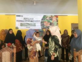 Pemberian PMT Kalurahan Jerukwudel Alokasi Bulan Maret 2025